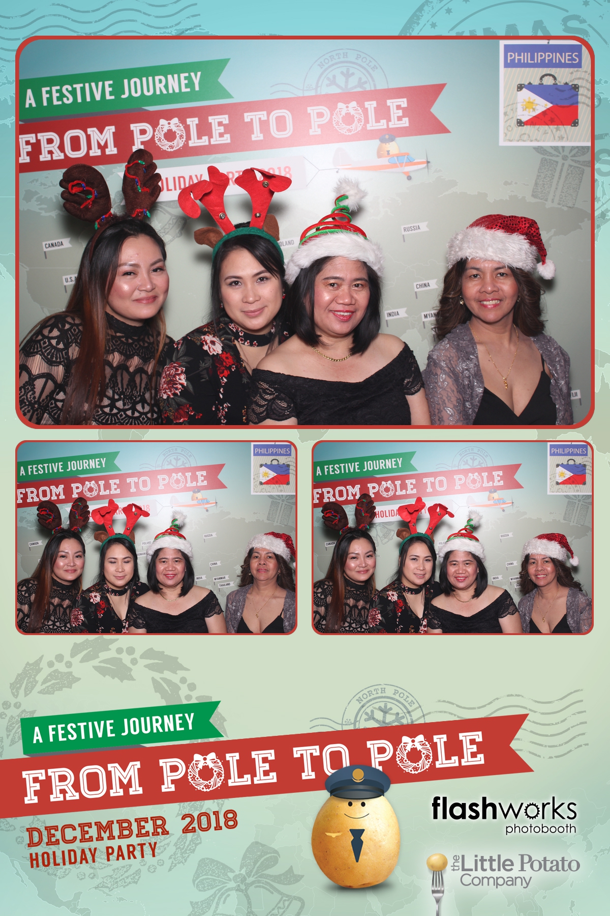 Little Potato Company Holiday Party  | View more photos from the event at gallery.flashworksphotobooth.com/u/FlashworksPhotoboothInc/Little-Potato-Company-Holiday-Party